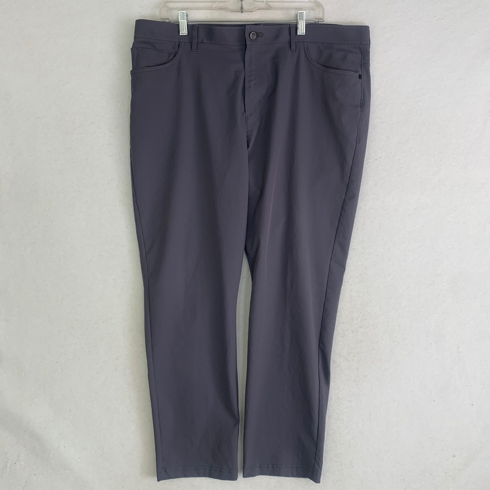 Public Rec Dealmaker Pants Mens 38 Dark Grey  5-Pocket Tech‎ Travel Commuter